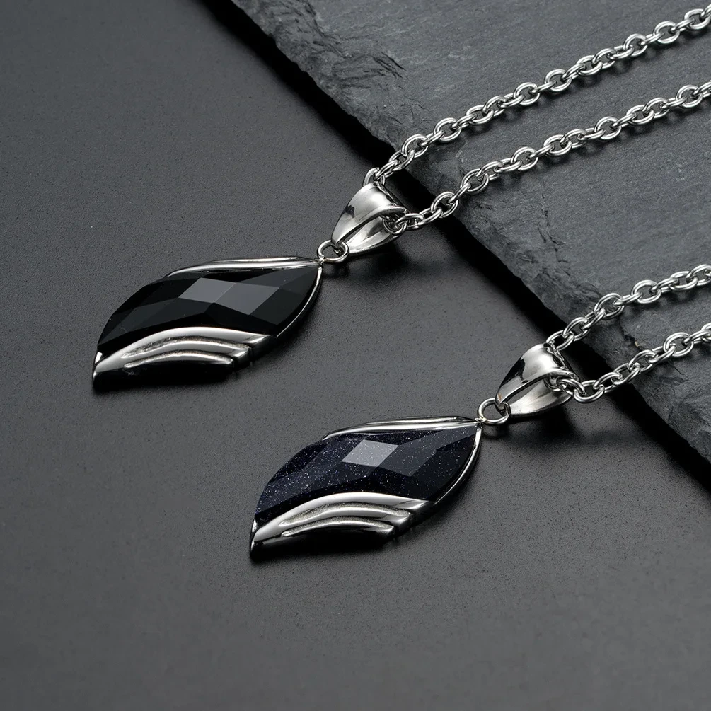 Hot Stainless Steel Necklace Bulk None SLKS Jewelry Brand 4