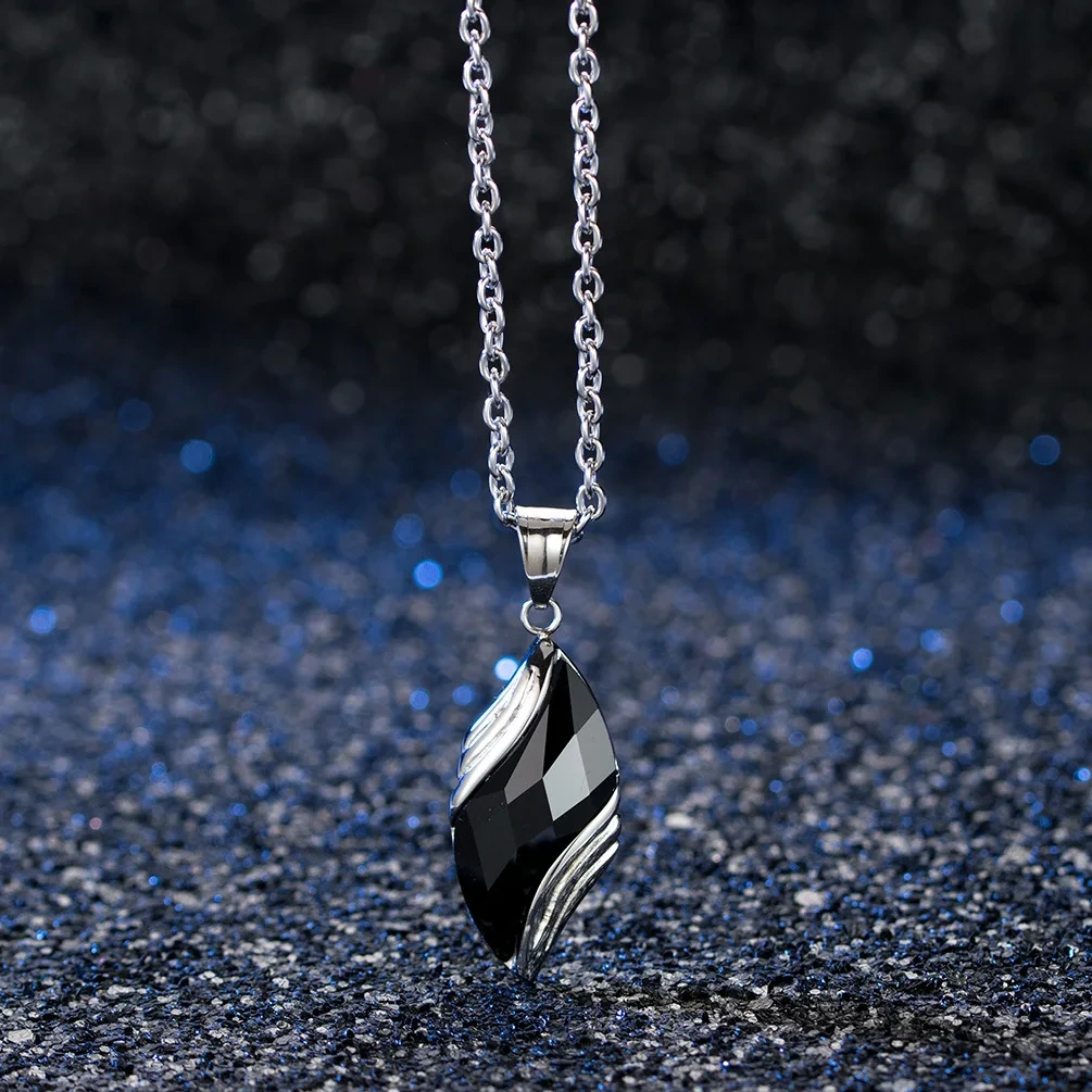 Hot Stainless Steel Necklace Bulk None SLKS Jewelry Brand 5