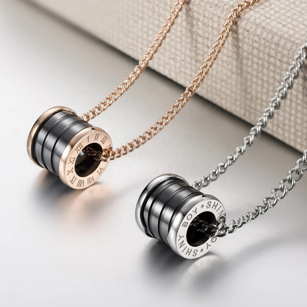 Stainless Steel Necklace DZ145 SLKS Jewelry 2