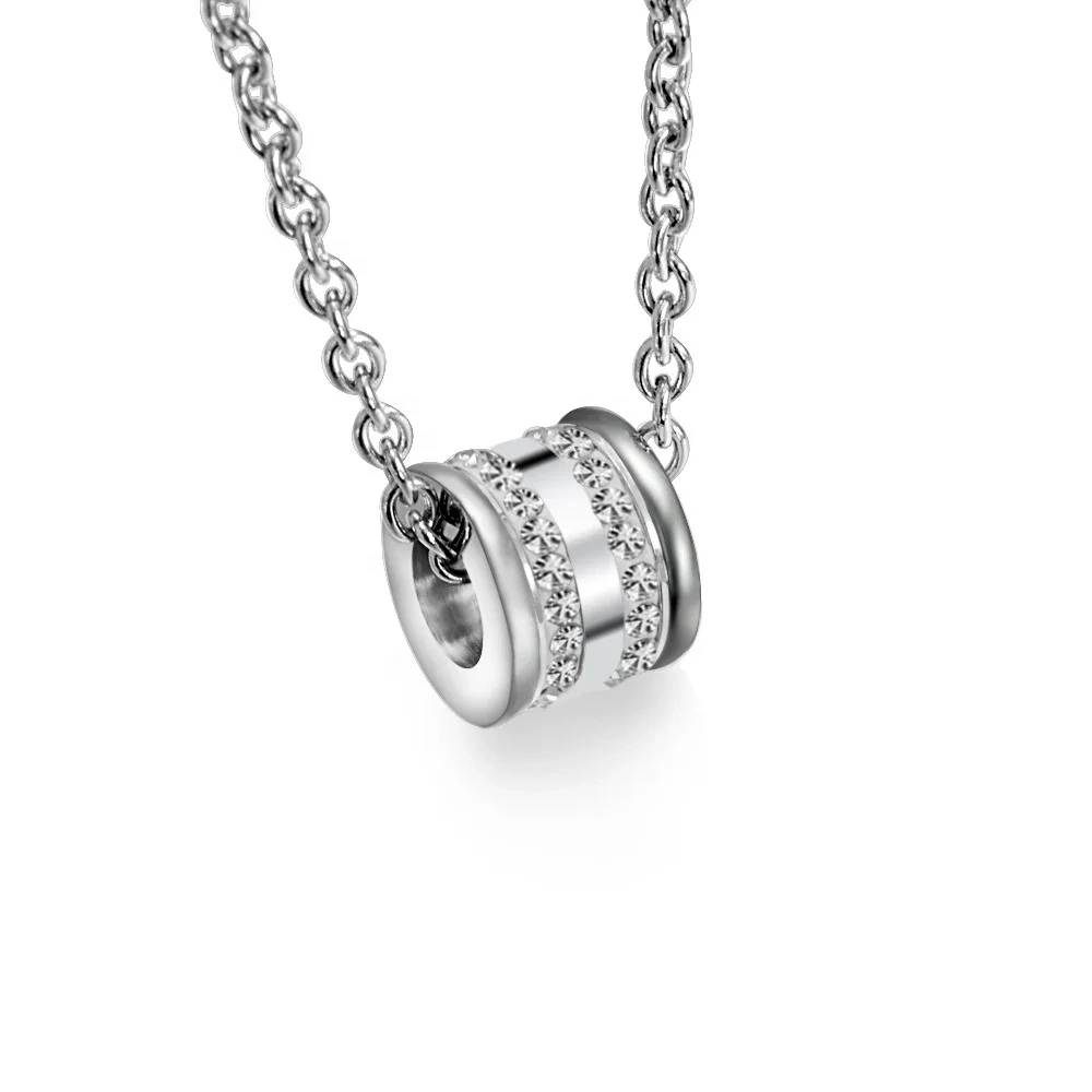 Stainless Necklace Steel Black Wholesale - SLKS Jewelry 5