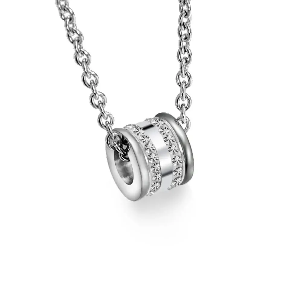 Stainless Necklace Steel Black Wholesale - SLKS Jewelry 5