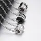 Stainless Necklace Steel Black Wholesale - SLKS Jewelry 2