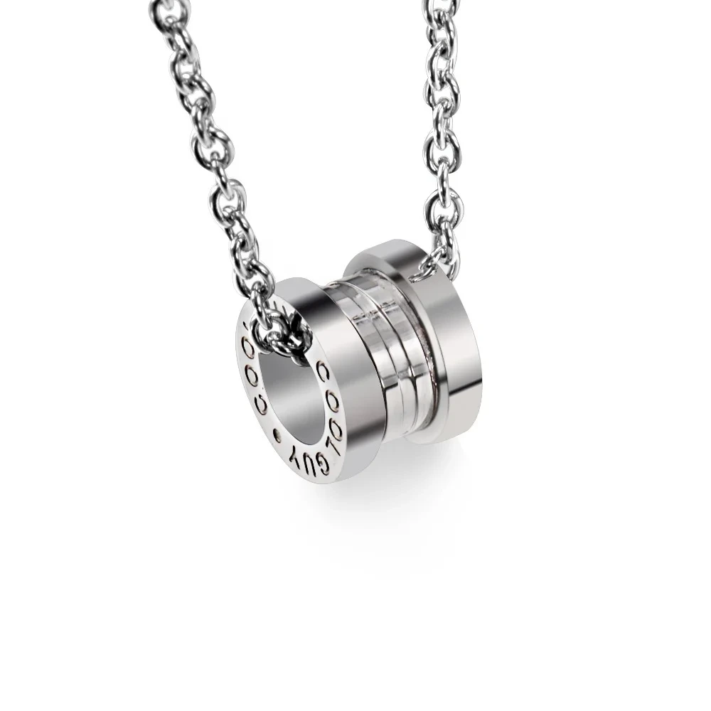 Stainless Necklace Steel Black Wholesale - SLKS Jewelry 3