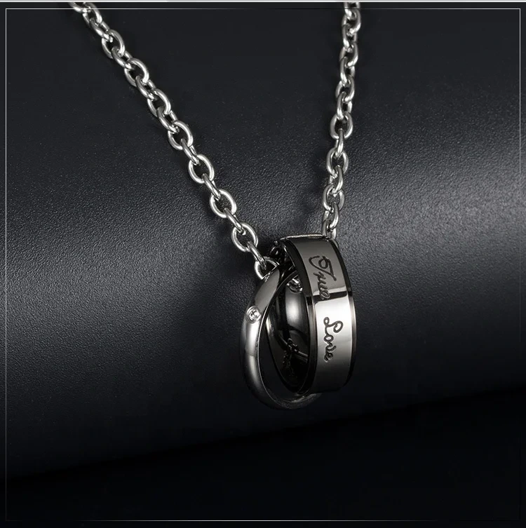 Hot Stainless Steel Jewelry Titanium Steel SLKS Jewelry Brand 3