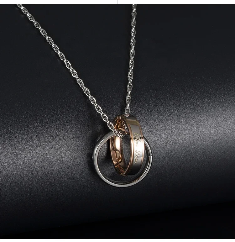 Hot Stainless Steel Jewelry Titanium Steel SLKS Jewelry Brand 4
