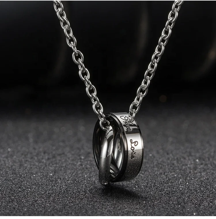 Hot Stainless Steel Jewelry Titanium Steel SLKS Jewelry Brand 5