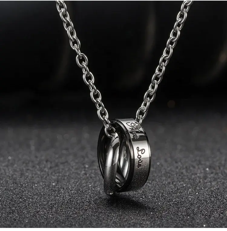 Hot Stainless Steel Jewelry Titanium Steel SLKS Jewelry Brand 5
