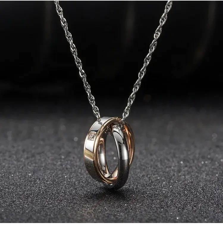 Hot Stainless Steel Jewelry Titanium Steel SLKS Jewelry Brand 6