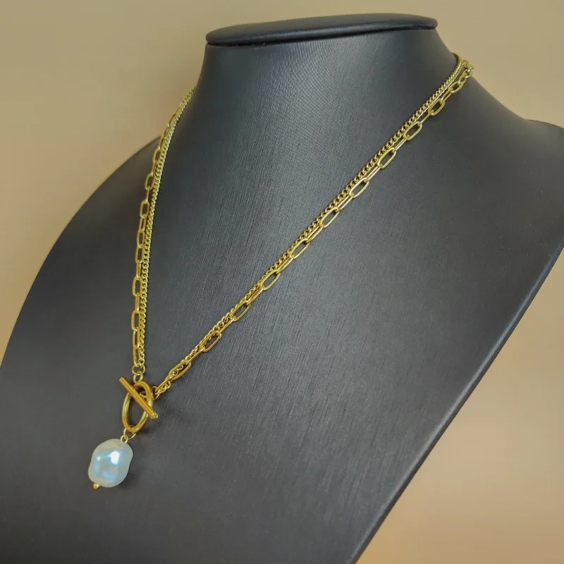 Stainless Mens Necklace None SLKS Jewelry 3