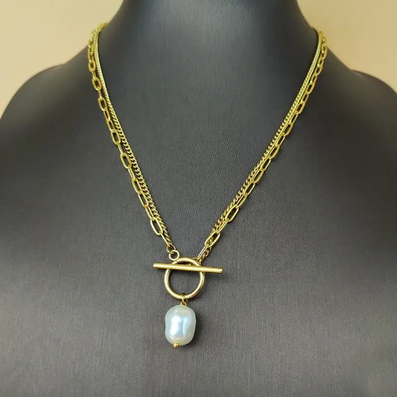 Stainless Mens Necklace None SLKS Jewelry 2