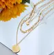 Stainless Steel Silver Necklace 0.014 Kg - - SLKS Jewelry 2