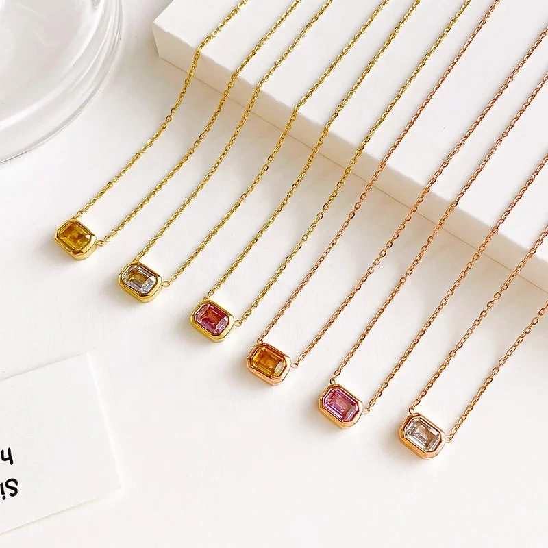 Stain Steel Necklace Titanium Steel SLKS Jewelry 2
