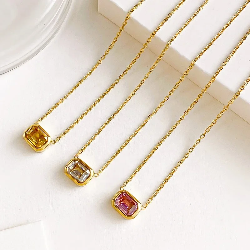 Stain Steel Necklace Titanium Steel SLKS Jewelry 3