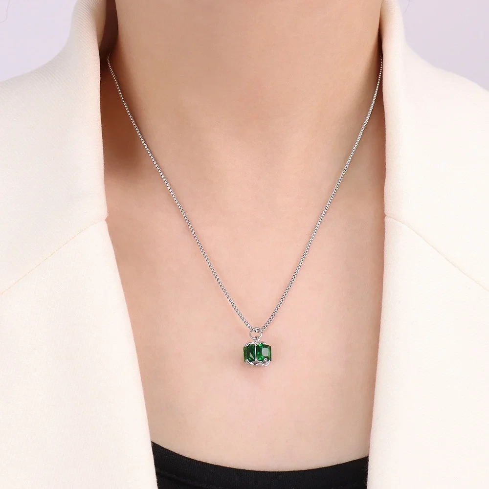 Stainless Silver Necklace None - - SLKS Jewelry 3