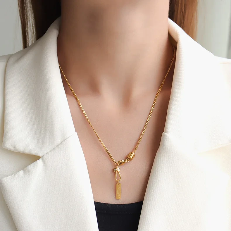 SLKS Jewelry Brand Stainless Steel Necklace Supplier Supplier 2