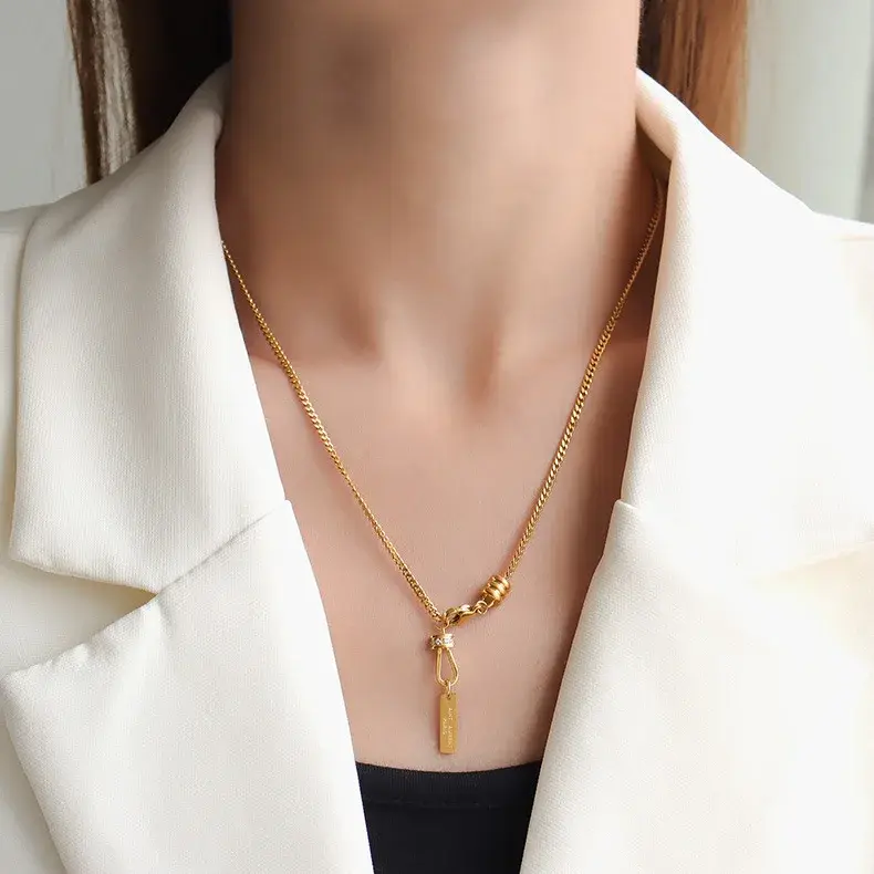 SLKS Jewelry Brand Stainless Steel Necklace Supplier Supplier 2