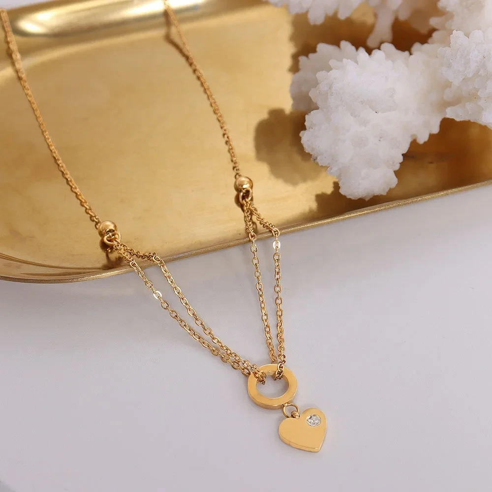 Stainless Steel Pendant Necklace Stainless Steel Wholesale - SLKS Jewelry 3