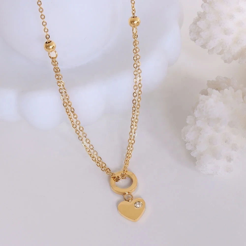 Stainless Steel Pendant Necklace Stainless Steel Wholesale - SLKS Jewelry 4
