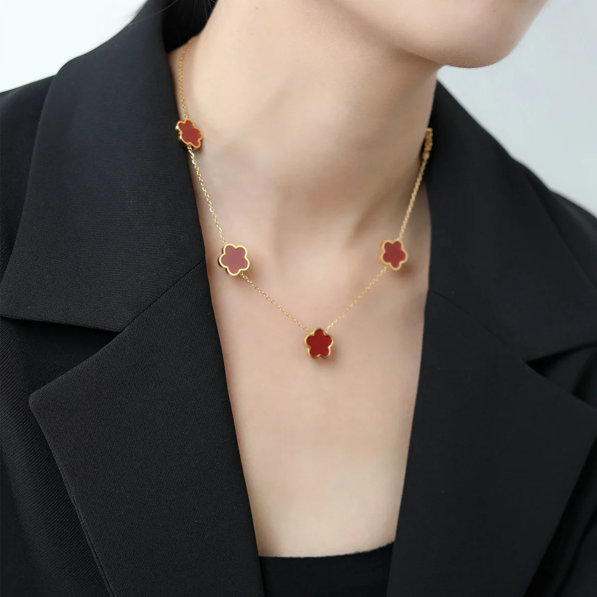 Stainless Silver Necklace SLKS-NS220 SLKS Jewelry 2