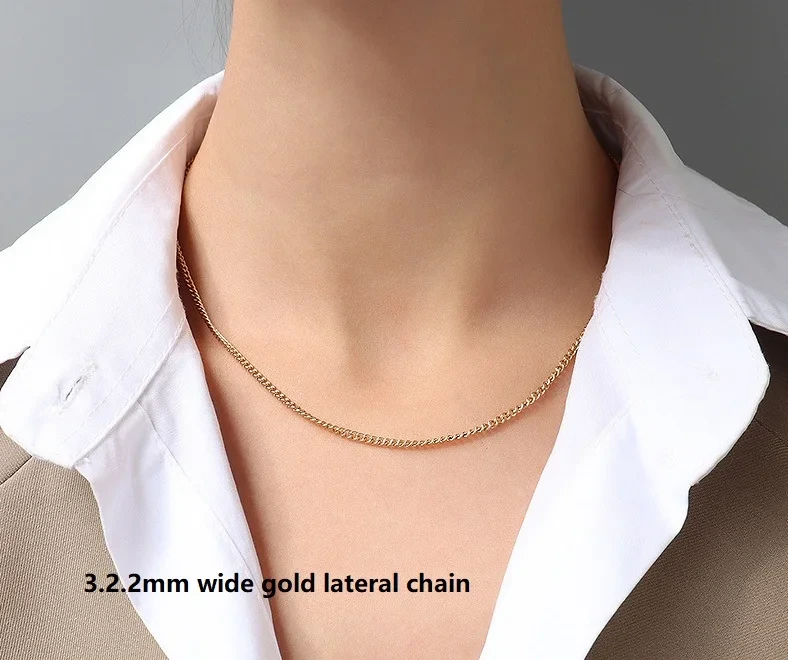 Stainless Steel Necklace None Wholesale - SLKS Jewelry 6