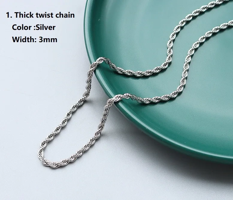 Stainless Steel Necklace None Wholesale - SLKS Jewelry 2