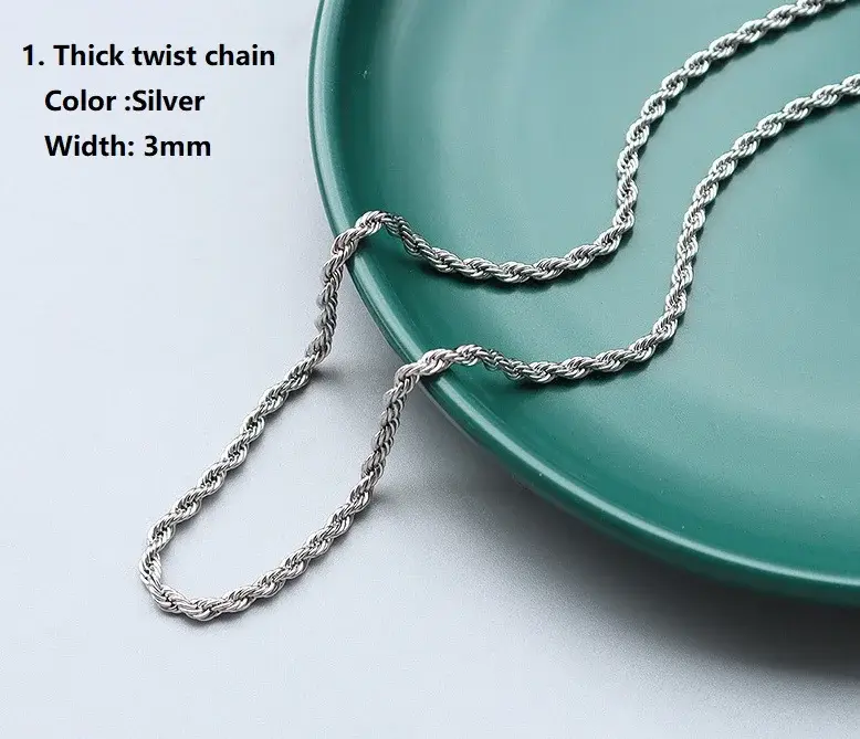 Stainless Steel Necklace None Wholesale - SLKS Jewelry 2