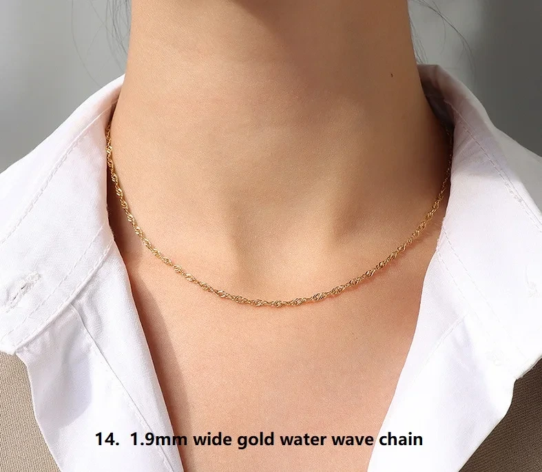 S Steel Necklace None SLKS Jewelry Company 5
