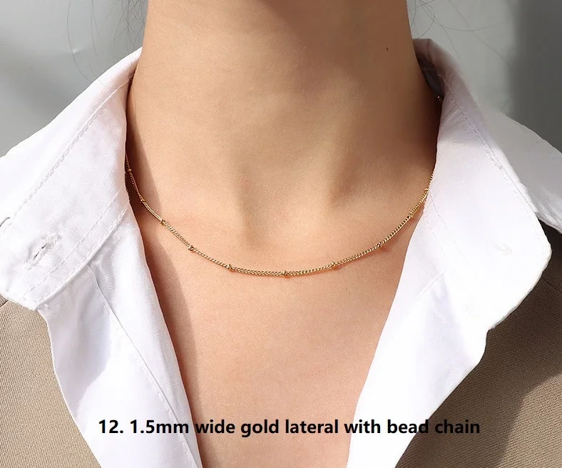 S Steel Necklace None SLKS Jewelry Company 3