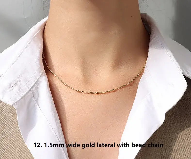 S Steel Necklace None SLKS Jewelry Company 3