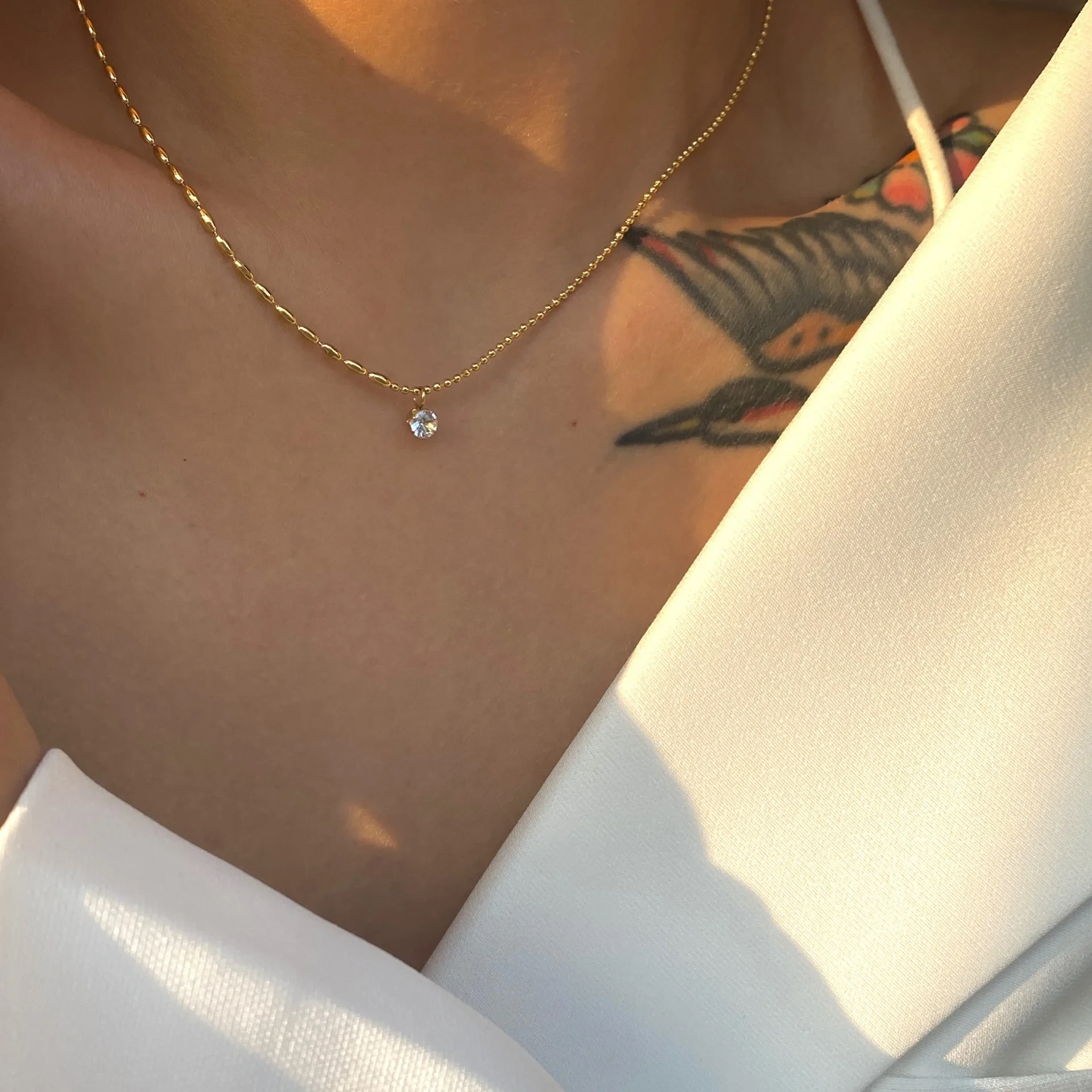 Stainless Steel Silver Necklace SLKS Jewelry,3-15 Days 5