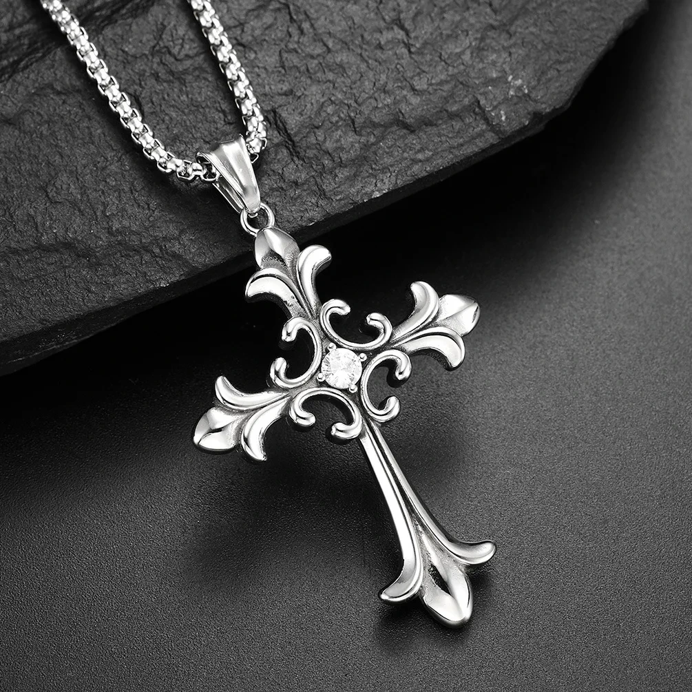 Stainless Necklace Bulk Buy Length:58mm Width:40mm SLKS Jewelry 2