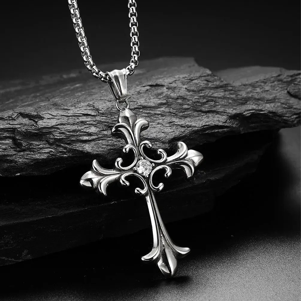 Stainless Necklace Bulk Buy Length:58mm Width:40mm SLKS Jewelry 4
