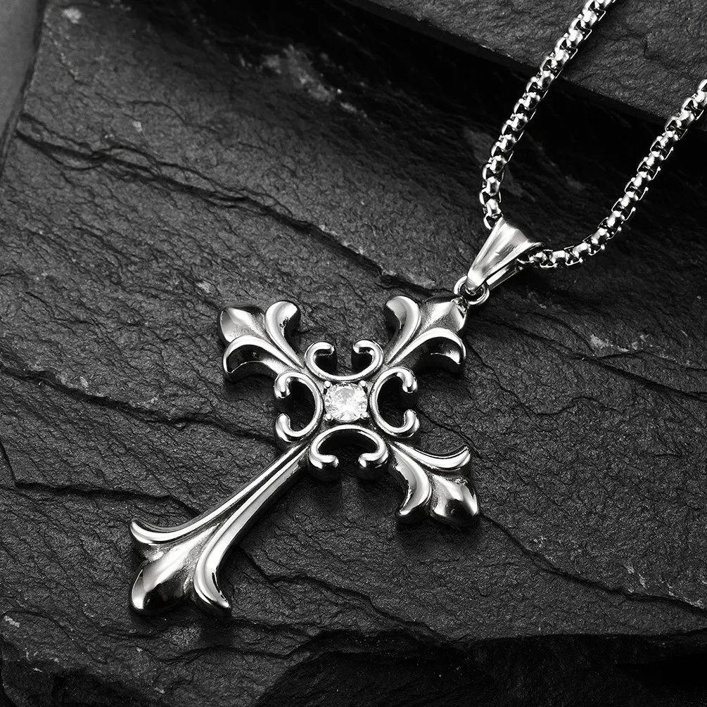 Stainless Necklace Bulk Buy Length:58mm Width:40mm SLKS Jewelry 5