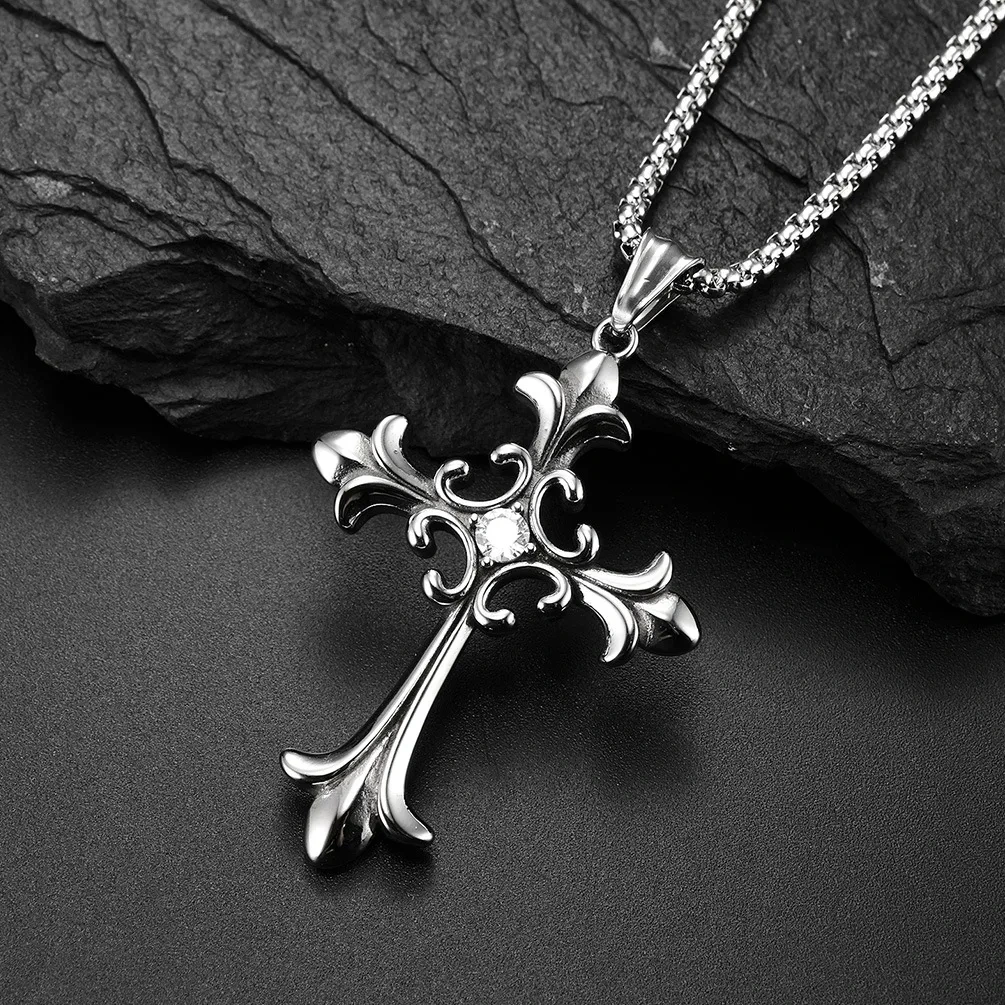 Stainless Necklace Bulk Buy Length:58mm Width:40mm SLKS Jewelry 3