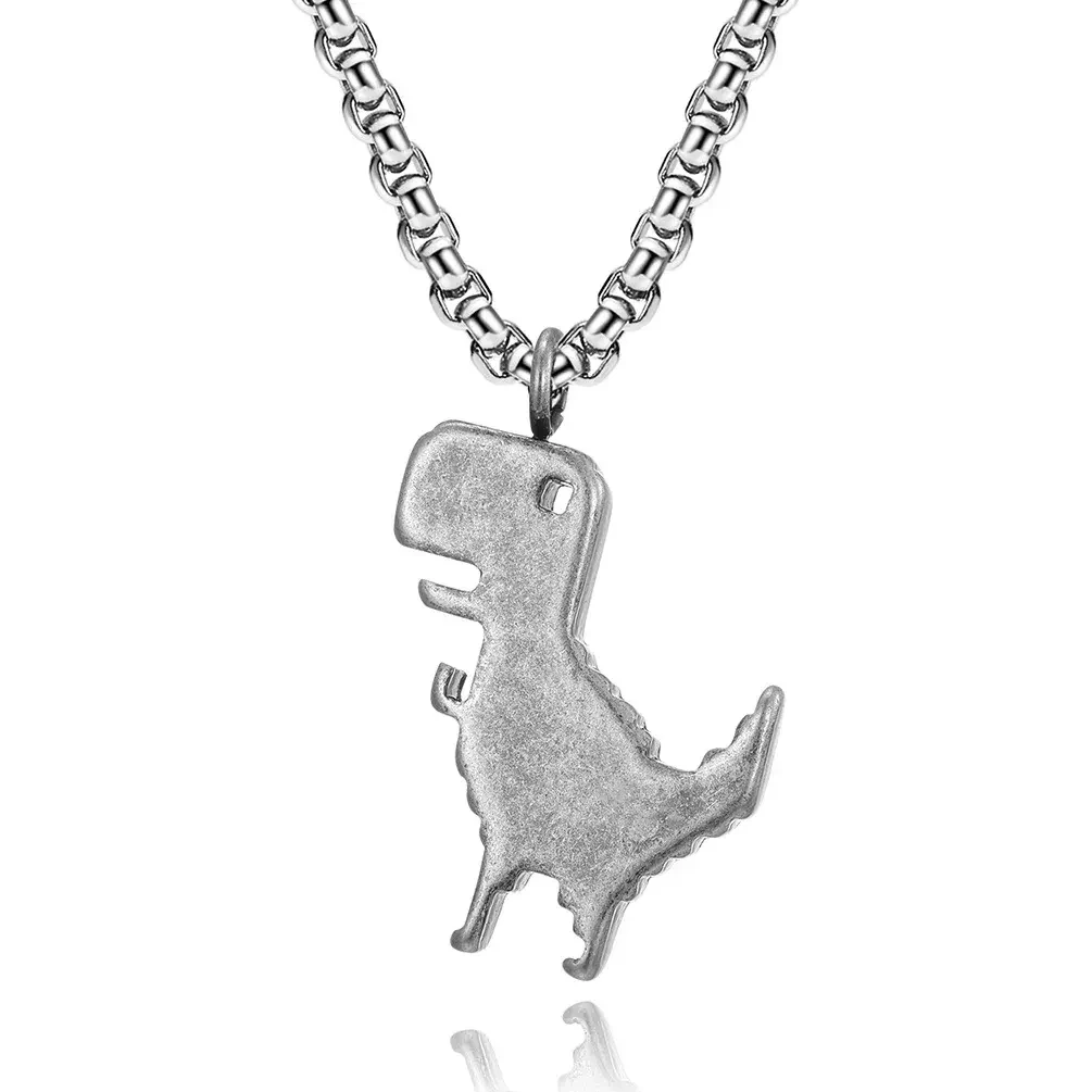 Stainless Steel Chain Necklace Wholesale SLKS Jewelry Brand Micro Insert WU 6