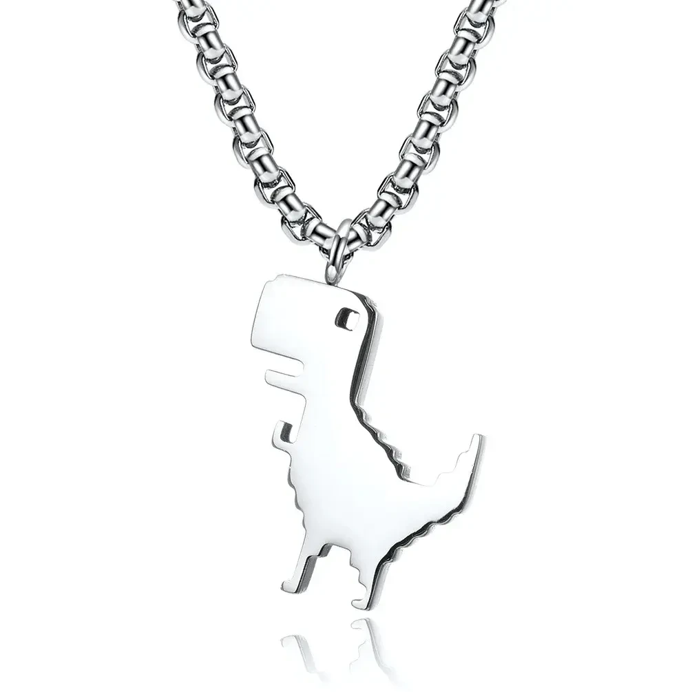 Stainless Steel Chain Necklace Wholesale SLKS Jewelry Brand Micro Insert WU 5