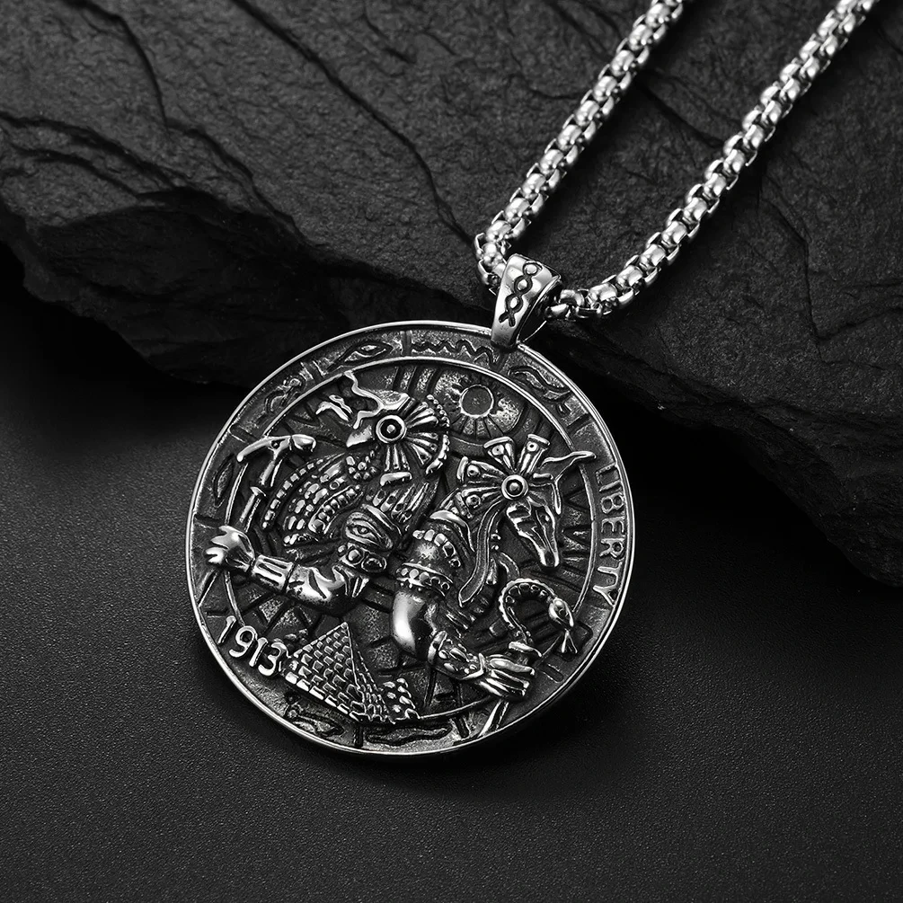 SLKS Jewelry Stainless Steel Silver Necklace - Warmly Welcomed 3
