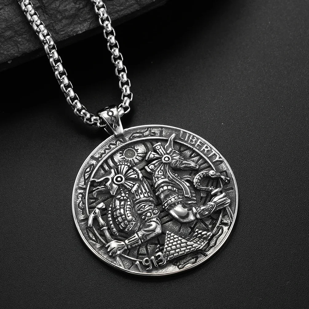 SLKS Jewelry Stainless Steel Silver Necklace - Warmly Welcomed 4