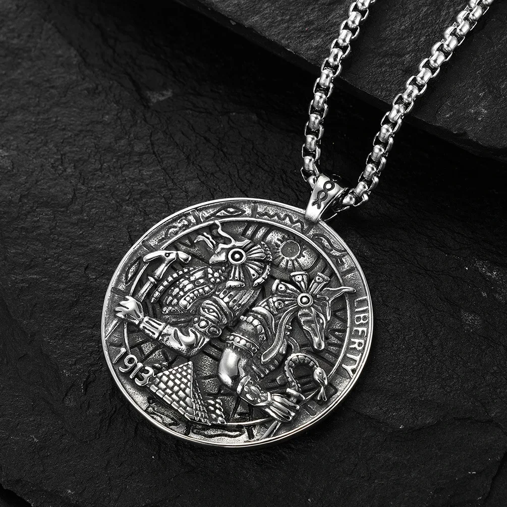 SLKS Jewelry Stainless Steel Silver Necklace - Warmly Welcomed 5