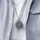 SLKS Jewelry Stainless Steel Silver Necklace - Warmly Welcomed 2