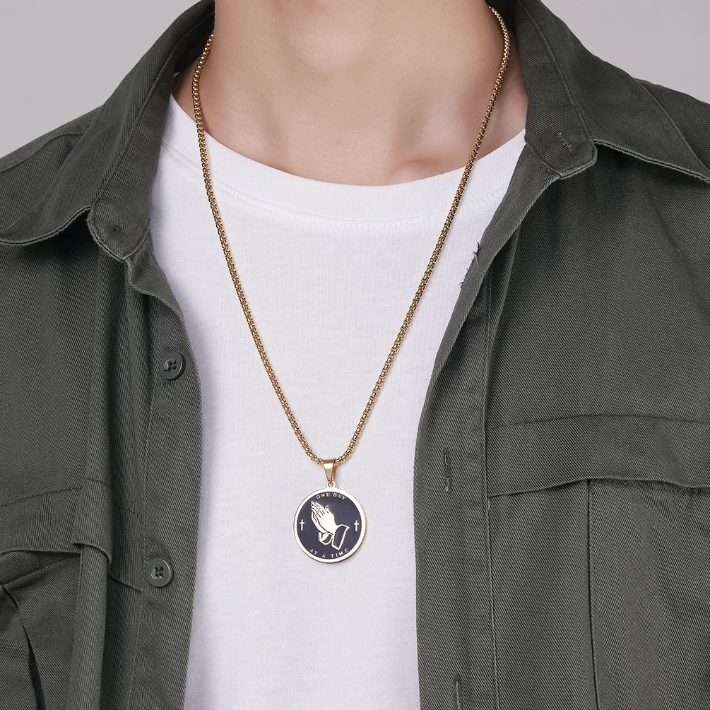 Wholesale Stainless Steel Silver Necklace SLKS Jewelry Brand 6