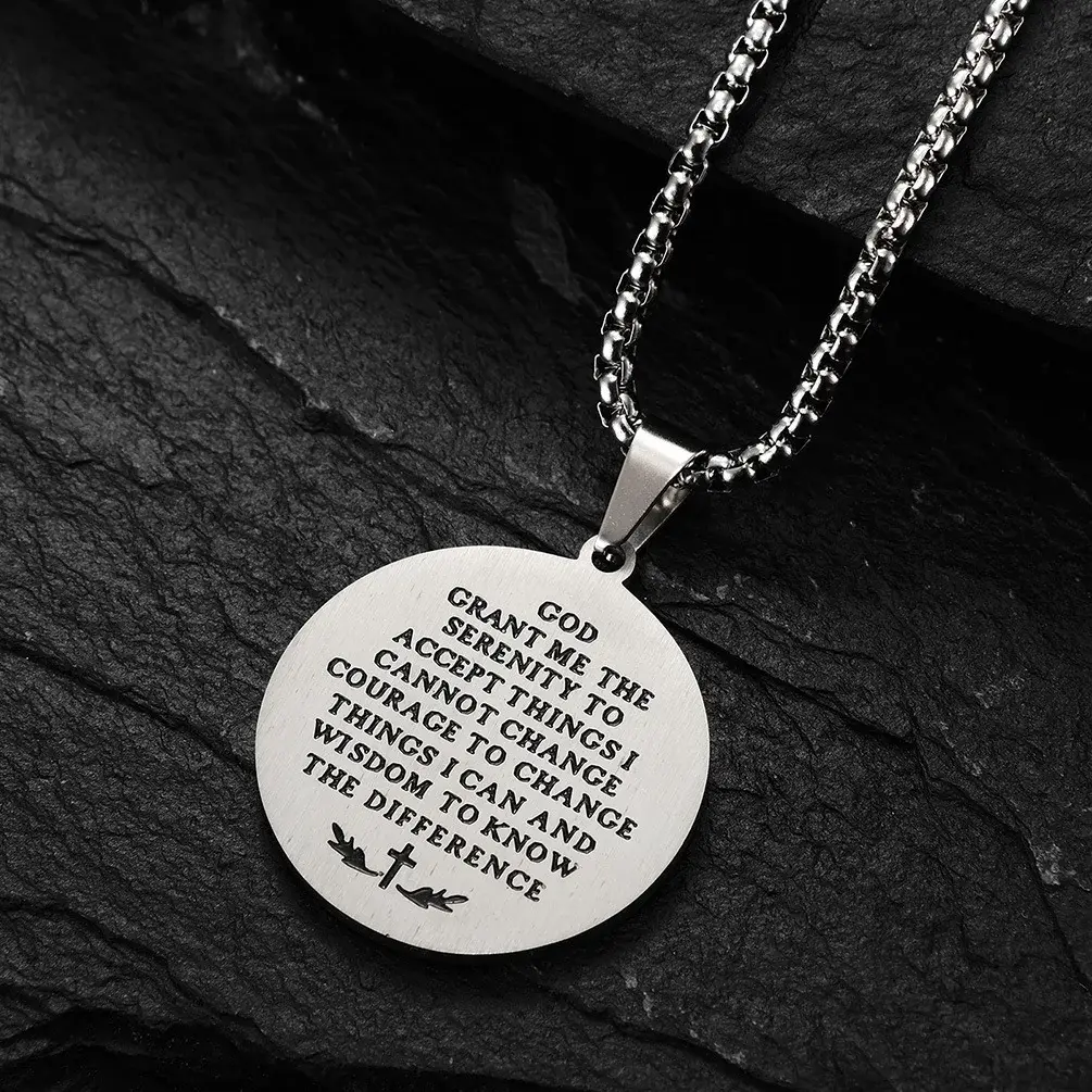 Wholesale Stainless Steel Silver Necklace SLKS Jewelry Brand 5