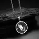 Wholesale Stainless Steel Silver Necklace SLKS Jewelry Brand 4