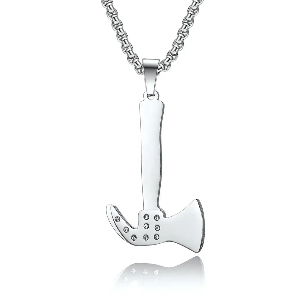 Stainless Necklace for Men None SLKS Jewelry Brand Titanium Steel 2