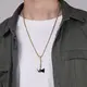 Stainless Necklace for Men None SLKS Jewelry Brand Titanium Steel 6