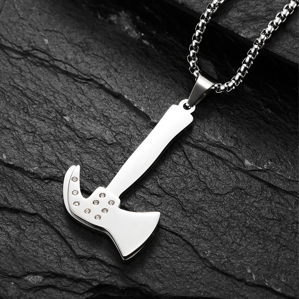 Stainless Necklace for Men None SLKS Jewelry Brand Titanium Steel 4
