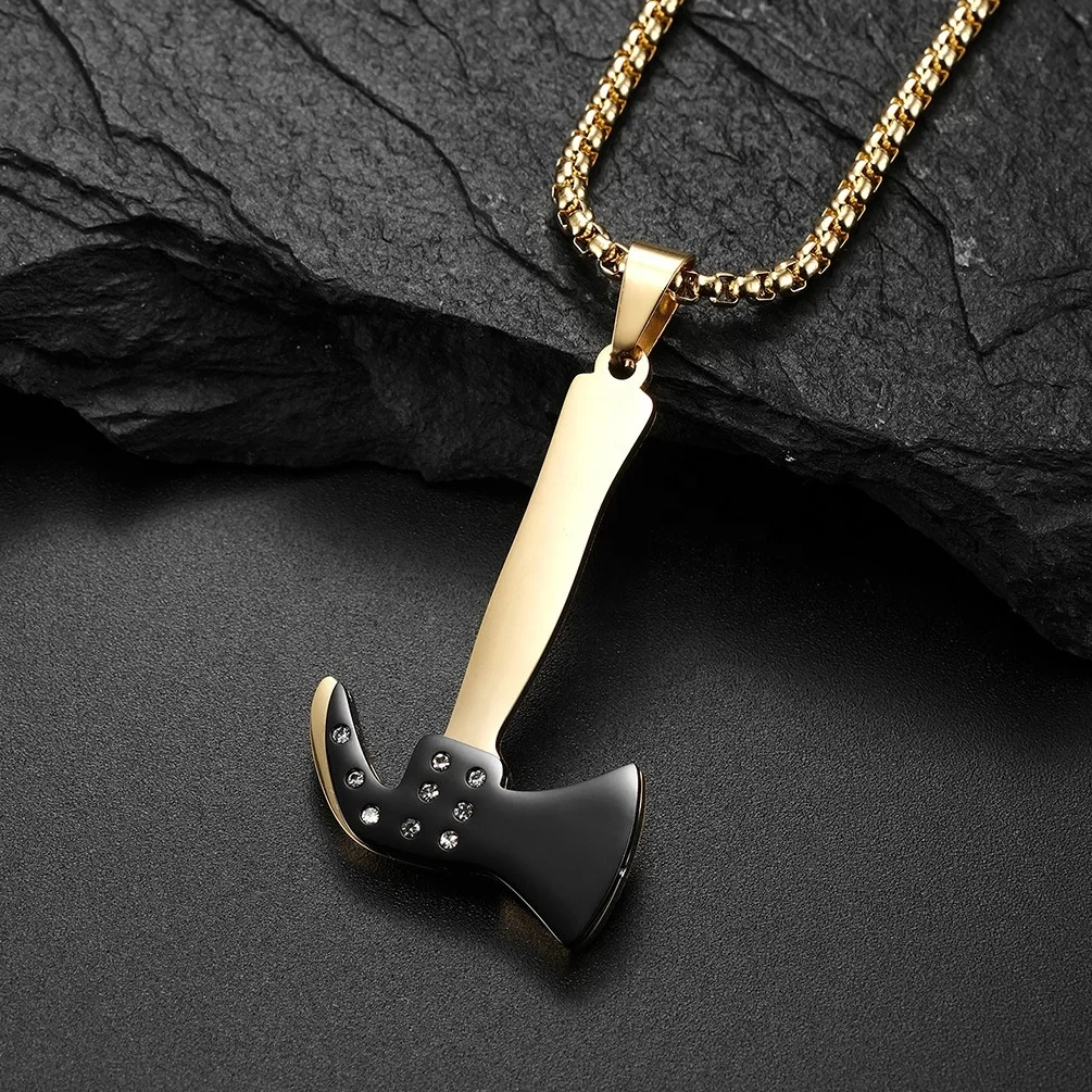 Stainless Necklace for Men None SLKS Jewelry Brand Titanium Steel 3