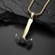 Stainless Necklace for Men None SLKS Jewelry Brand Titanium Steel 3