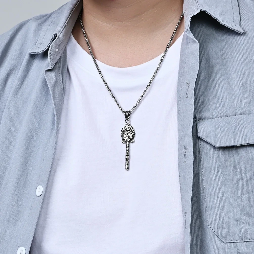 Hotstainless Steel Chain Necklace Wholesale Geometric SLKS Jewelry Brand 6