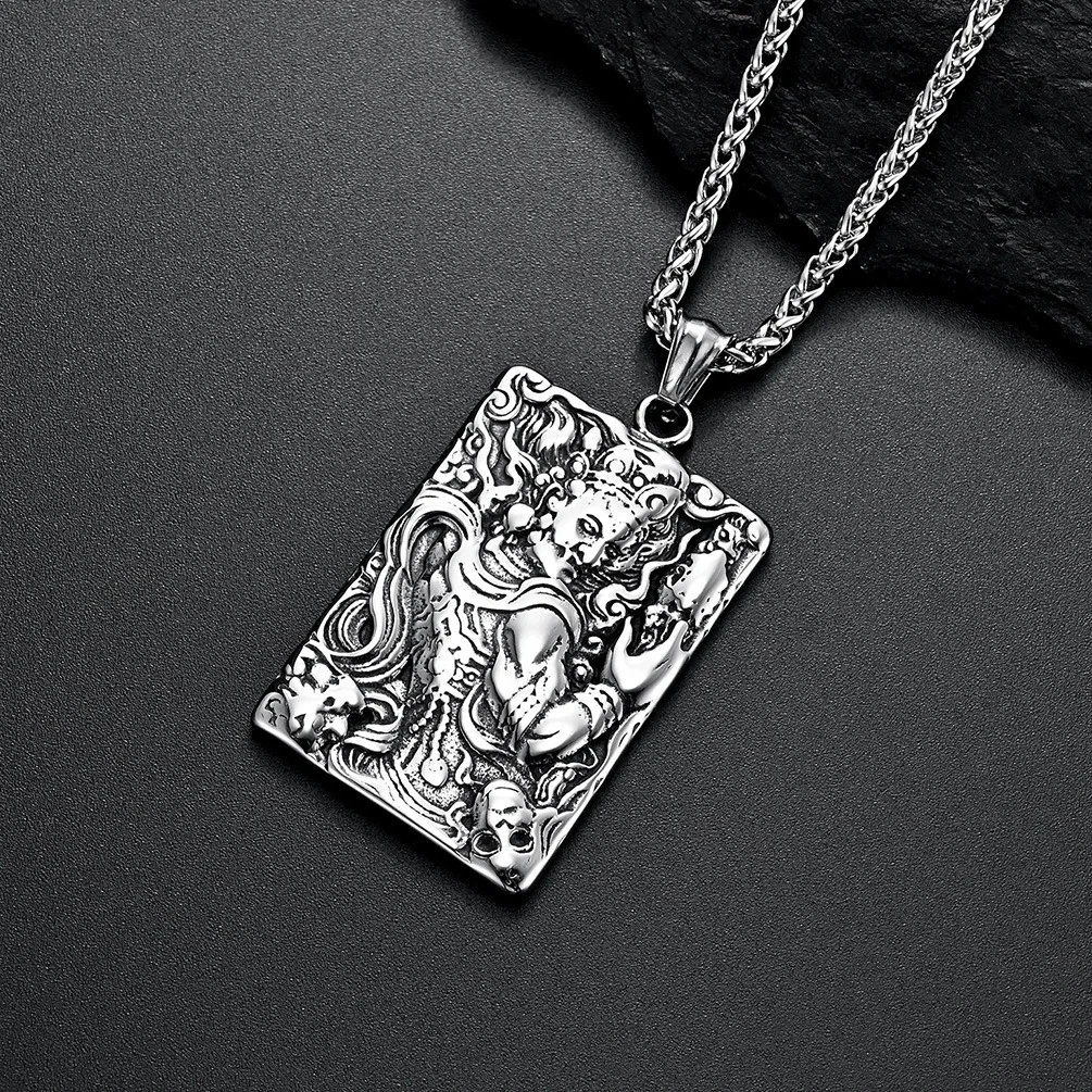 SLKS Jewelry Stainless Steel Silver Necklace 4